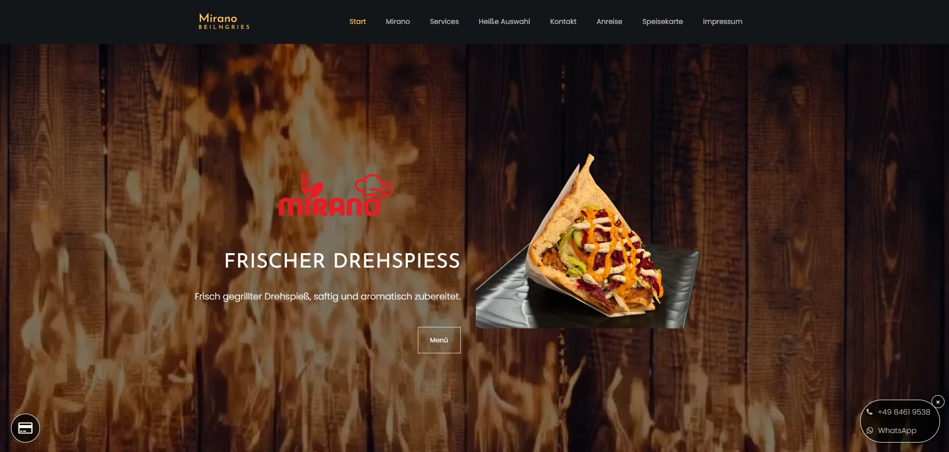 Webseite Mirano Beilngries